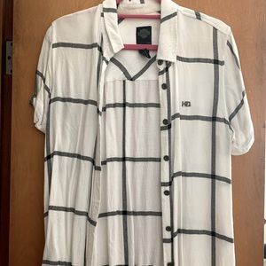 Harley Davidson short sleeve flannel